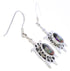 Multicolor Native American or Pueblo Design Turtle Earrings MW75824