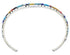 Southwestern Sterling Silver Multicolor Inlay Cuff Bracelet EX27345