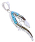 Native American Design Gecko Multicolor Reversible Pendant EX29492