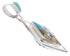 Native American Design Multicolor Silver Reversible Pendant EX29496