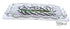 Sterling Silver Southwest Horse Feather Turquoise Belt Buckle EX29156