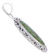 Southwest Jewelry Turquoise And Silver Pendant EX29029