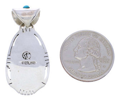 Silver Multicolor Native American Design Jewelry Pendant PX29789