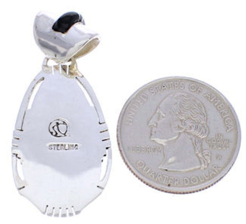 Sterling Silver Native American Design Multicolor Pendant PX29792