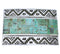 Sterling Silver Water Wave Bear Turquoise Inlay Belt Buckle TX28713