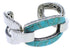 Sterling Silver Southwestern Jewelry Turquoise Cuff Bracelet MX27052