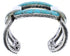 Sterling Silver Southwestern Jewelry Turquoise Cuff Bracelet MX27052