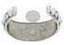Silver Turquoise Inlay Jewelry Southwest Cuff Bracelet MX27082