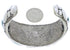 Silver Jewelry Turquoise Inlay Southwest Cuff Bracelet MX27092