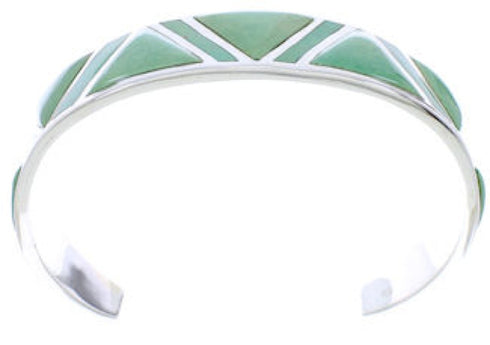 Sterling Silver Southwest Turquoise Cuff Bracelet Jewelry EX27628