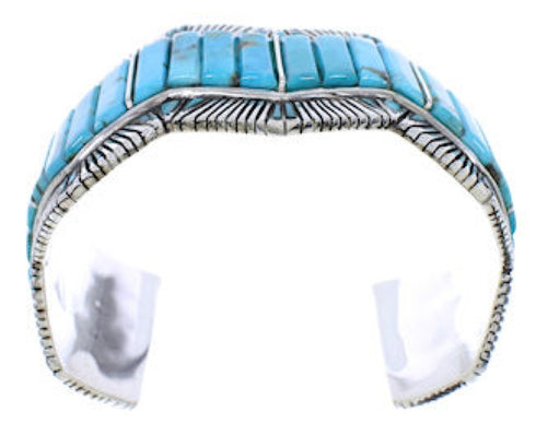 Southwest Sterling Silver Turquoise Cuff Bracelet GS76338