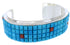 Coral Turquoise Cuff Bracelet Jewelry GS76398