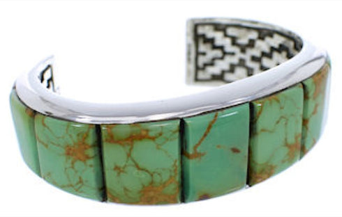 Silver Jewelry Turquoise Southwest Cuff Bracelet GS76361