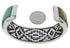 Silver Jewelry Turquoise Southwest Cuff Bracelet GS76361