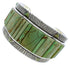 Silver Turquoise Southwest Cuff Bracelet Jewelry FX27375
