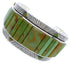 Southwest Jewelry Sterling Silver Turquoise Cuff Bracelet FX27458