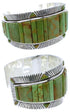 Southwest Jewelry Sterling Silver Turquoise Cuff Bracelet FX27458
