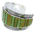 Southwest Jewelry Sterling Silver Turquoise Cuff Bracelet FX27458