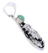 Turquoise and Silver Eagle Pendant AX23575