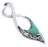 Turquoise Reversible Native American Pueblo Design Pendant PX30198