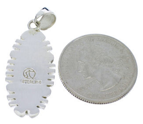 Turquoise And Silver Southwest Pendant Jewelry PX30300