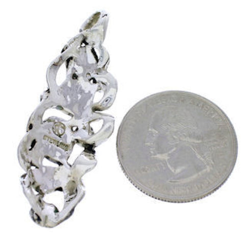 Turquoise And Silver Jewelry Pendant PX30337