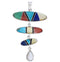 Southwest Turquoise and Silver Multicolor Pendant PX23958