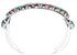 Genuine Sterling Silver Multicolor Jewelry Cuff Bracelet MX27963