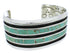 Turquoise Southwest Jewelry Sterling Silver Cuff Bracelet EX27557