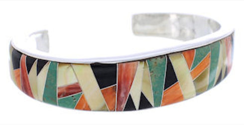 Multicolor Whiterock Sunset Genuine Sterling Silver Bracelet PX28120