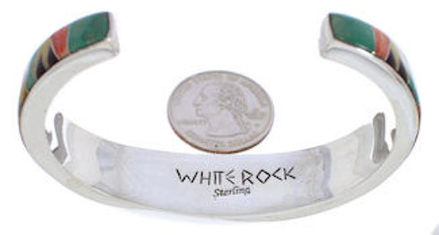 Multicolor Whiterock Sunset Genuine Sterling Silver Bracelet PX28120