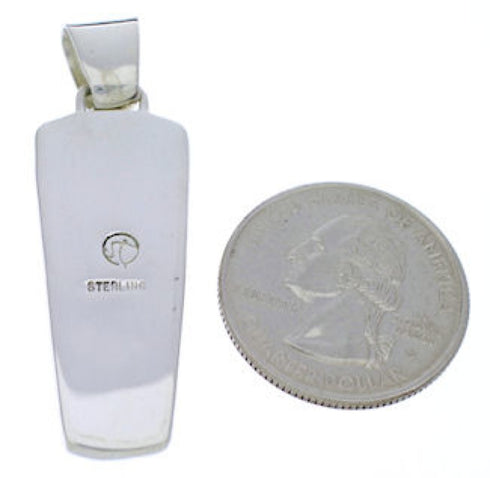 Southwestern Turquoise Jewelry Silver Pendant PX30133