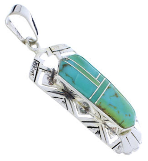 Sterling Silver Turquoise Jewelry Pendant PX30163