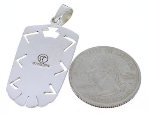 Multicolor Inlay And Silver Jewelry Pendant PX30174