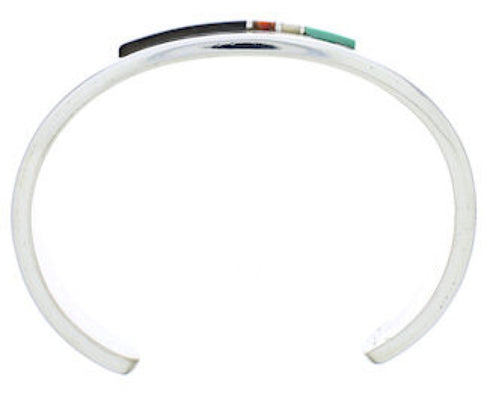 Multicolor Jewelry Sterling Silver Cuff Bracelet MX27497