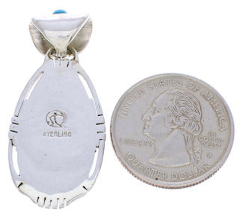 Sterling Silver Multicolor Southwest Pendant EX29684