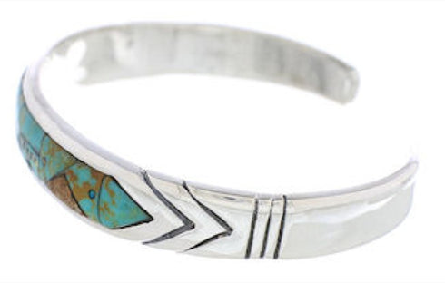 Native American Village Design Turquoise Multicolor Bracelet MX27582