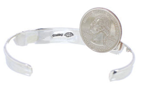 Silver Native American Design Turquoise Multicolor Bracelet MX27584