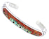 Silver Native American Design Turquoise Multicolor Bracelet MX27590