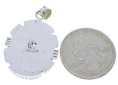 Multicolor Native American Village Design Pendant Jewelry PX29764