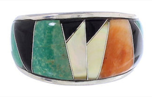 WhiteRock Jewelry Sunset Multicolor Ring Size 6-3/4 PX38173