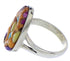 Authentic Turquoise Multicolor Southwest Ring Size 7-1/2 JX37880