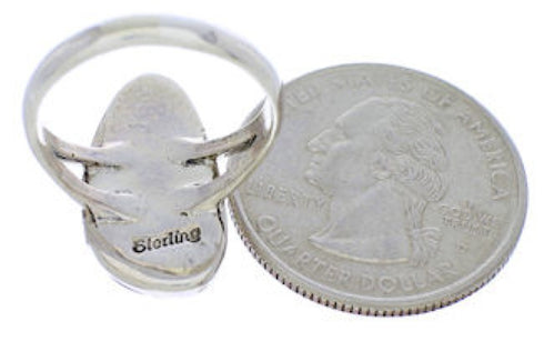 Authentic Turquoise Multicolor Southwest Ring Size 7-1/2 JX37880