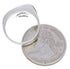 Sterling Silver Multicolor Inlay Jewelry Ring Size 6-1/4 UX36078