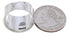 Genuine Sterling Silver Multicolor Inlay Ring Size 7-1/4 UX36216