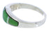 Mojave Turquoise And Opal Sterling Silver Ring Size 7-3/4 EX51072