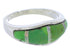Southwest Mojave Turquoise Opal Silver Ring Size 6 EX51079