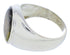 Native American Design Silver Multicolor Ring Size 11-1/2 EX51095