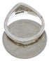 Silver Multicolor Inlay Ring Size 7-3/4 JX37980
