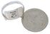 Silver Southwest Multicolor Ring Size 7-3/4 JX38095